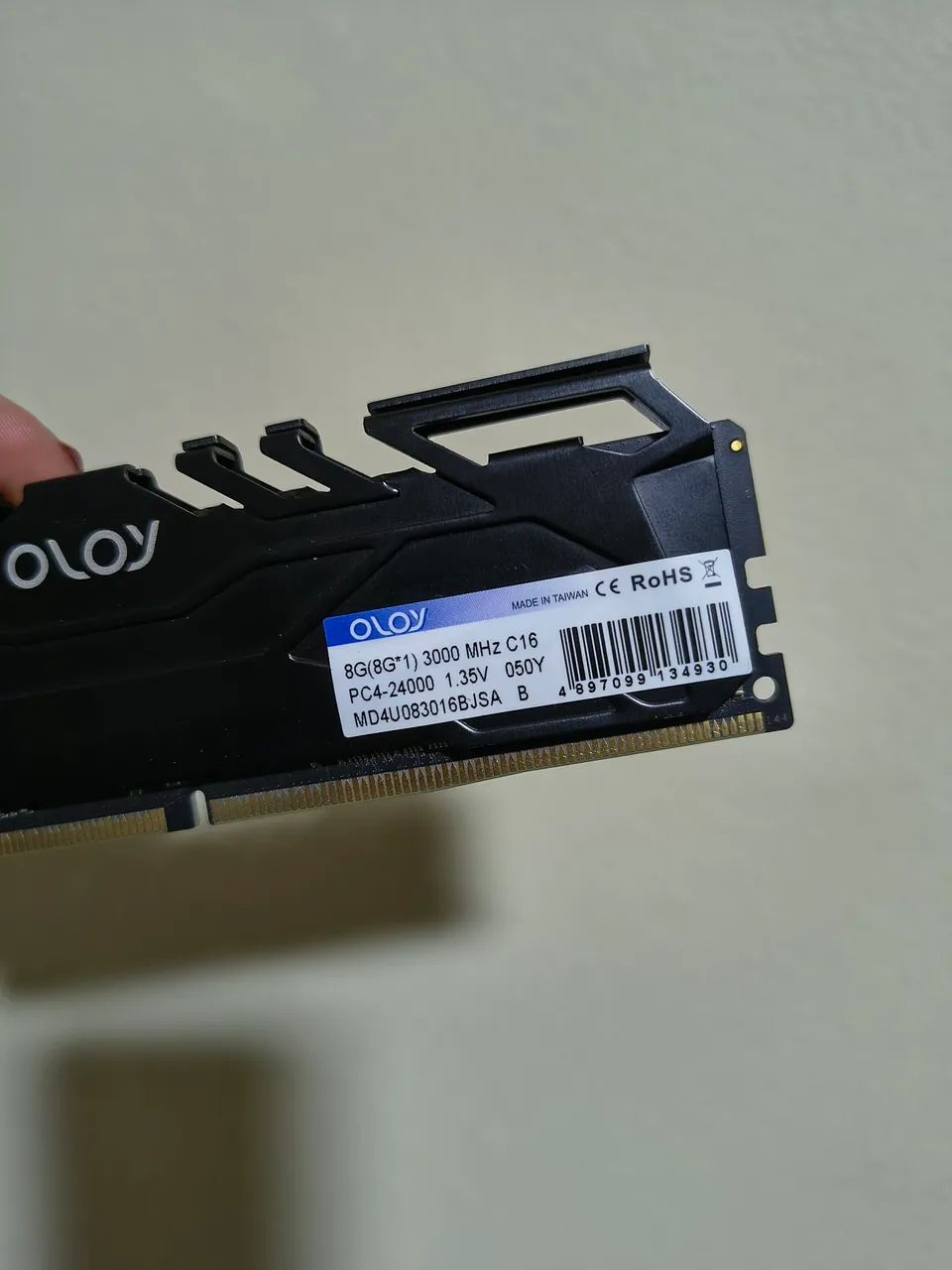 Memória RAM 8GB 3000MHZ OLOY - Foto 3