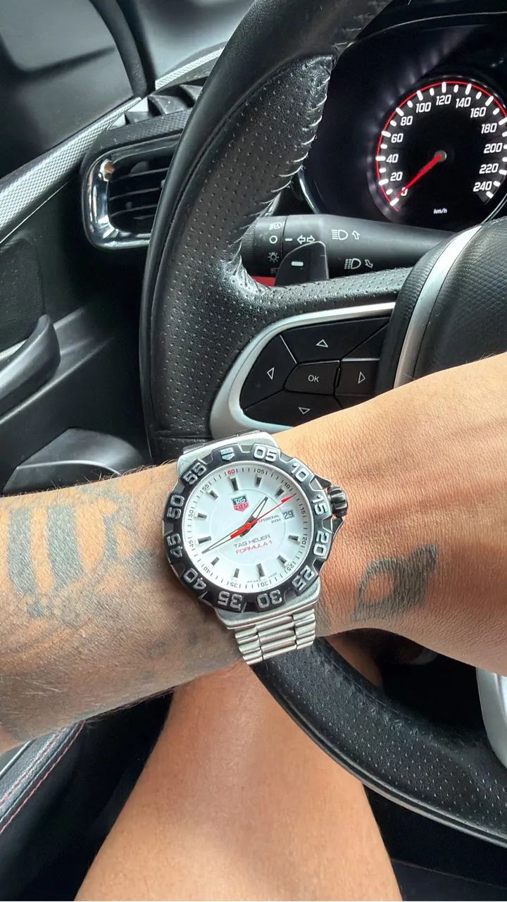 Tag heuer formula 1 White Dial 41mm - Acessórios - Jardim