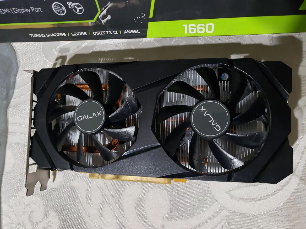 GTX 1660 6GB Placa de vídeo Galax - Foto 2