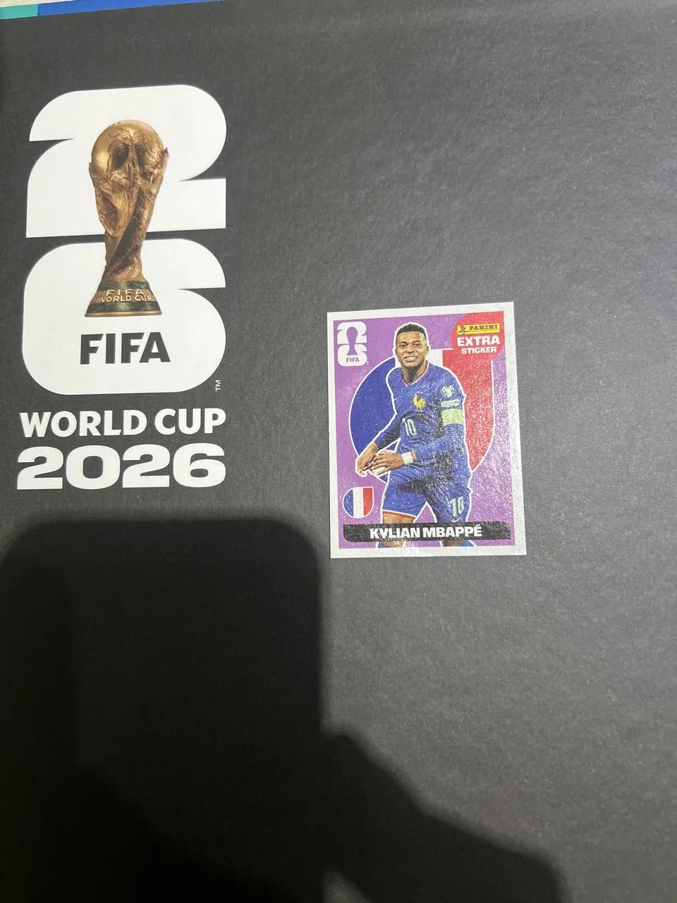 Figurinha extra Mbappe 
