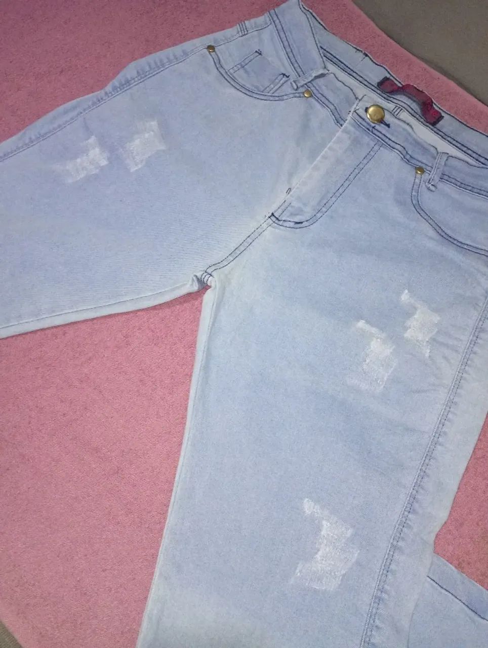 Calça Jeans feminina tamanho 46 - Foto 2