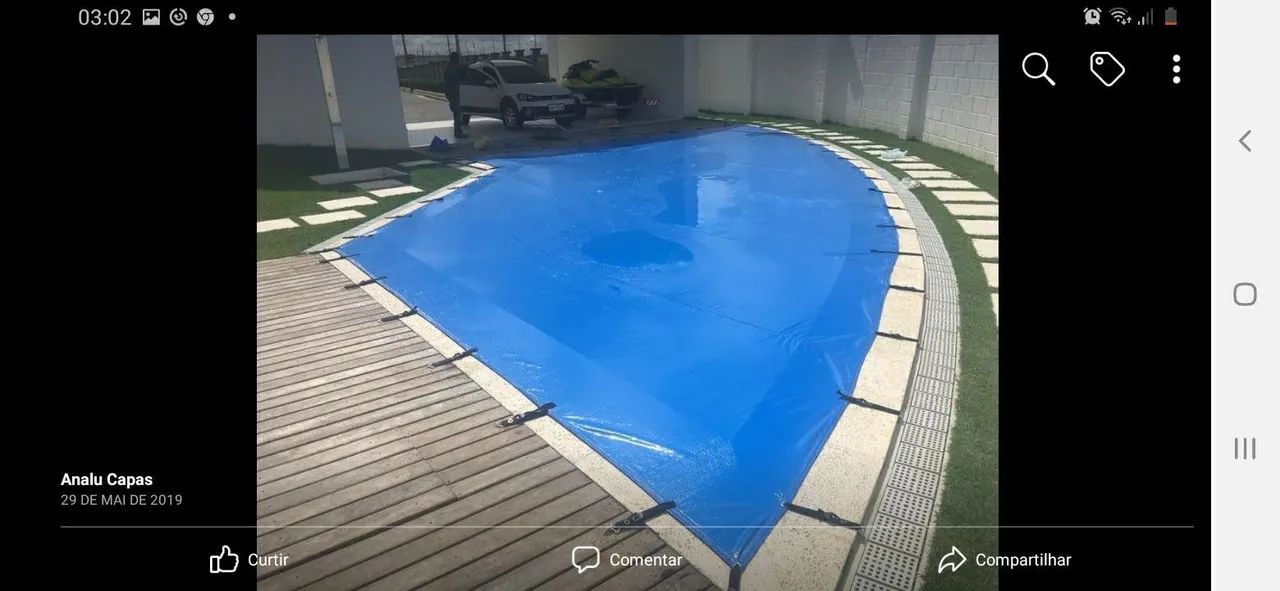 CAPAS DE PROTEÇÃO PARA PISCINAS