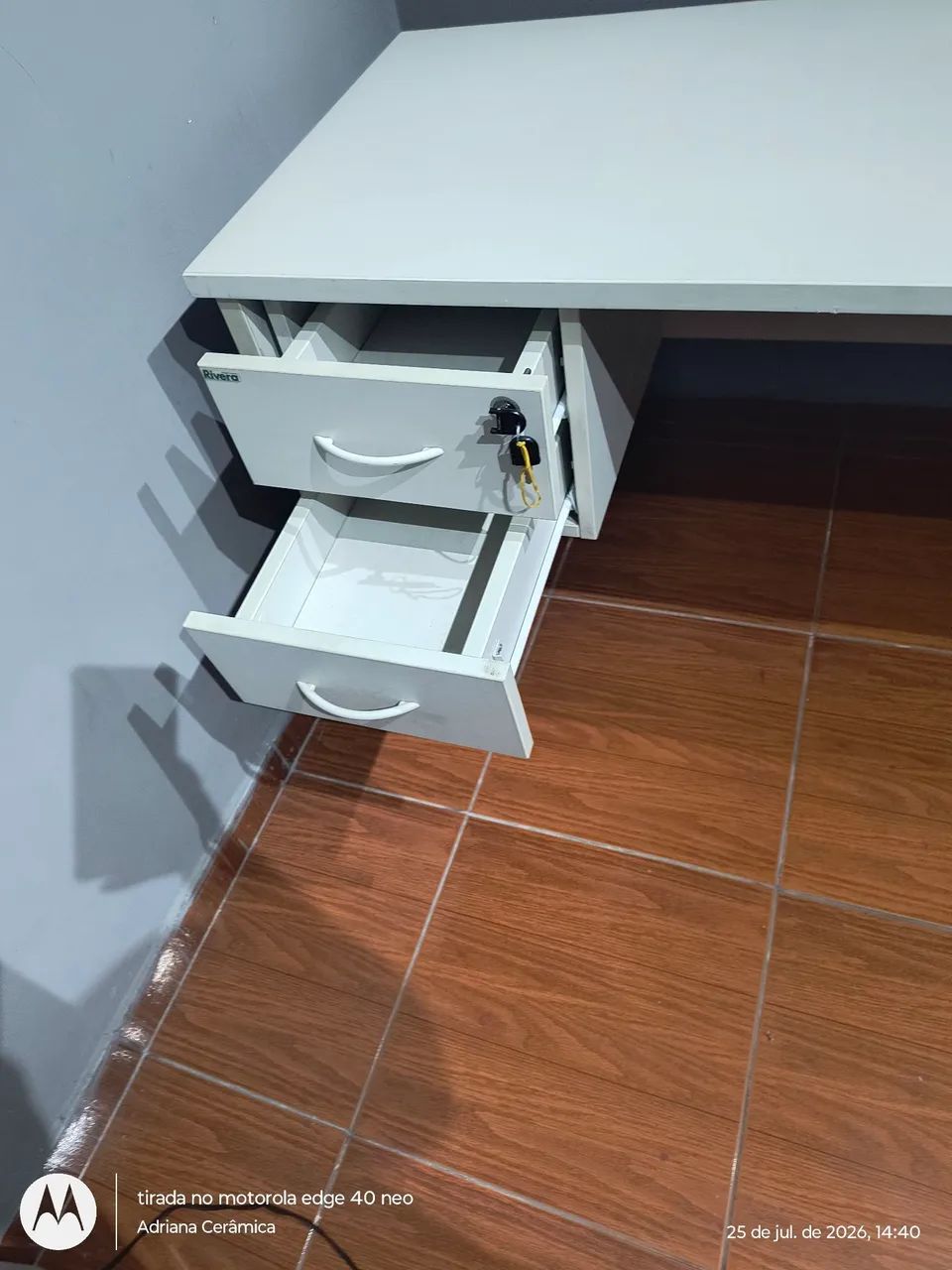 Mesa  reta ou em L