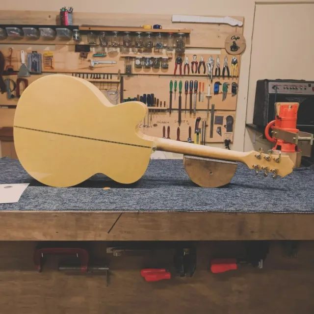 Violão Epiphone EJ-200, com Hard Case - Foto 5