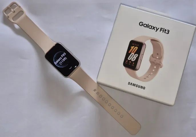 Smartwatch Samsung Galaxy Fit3 Rosé Rosé Esportivo
