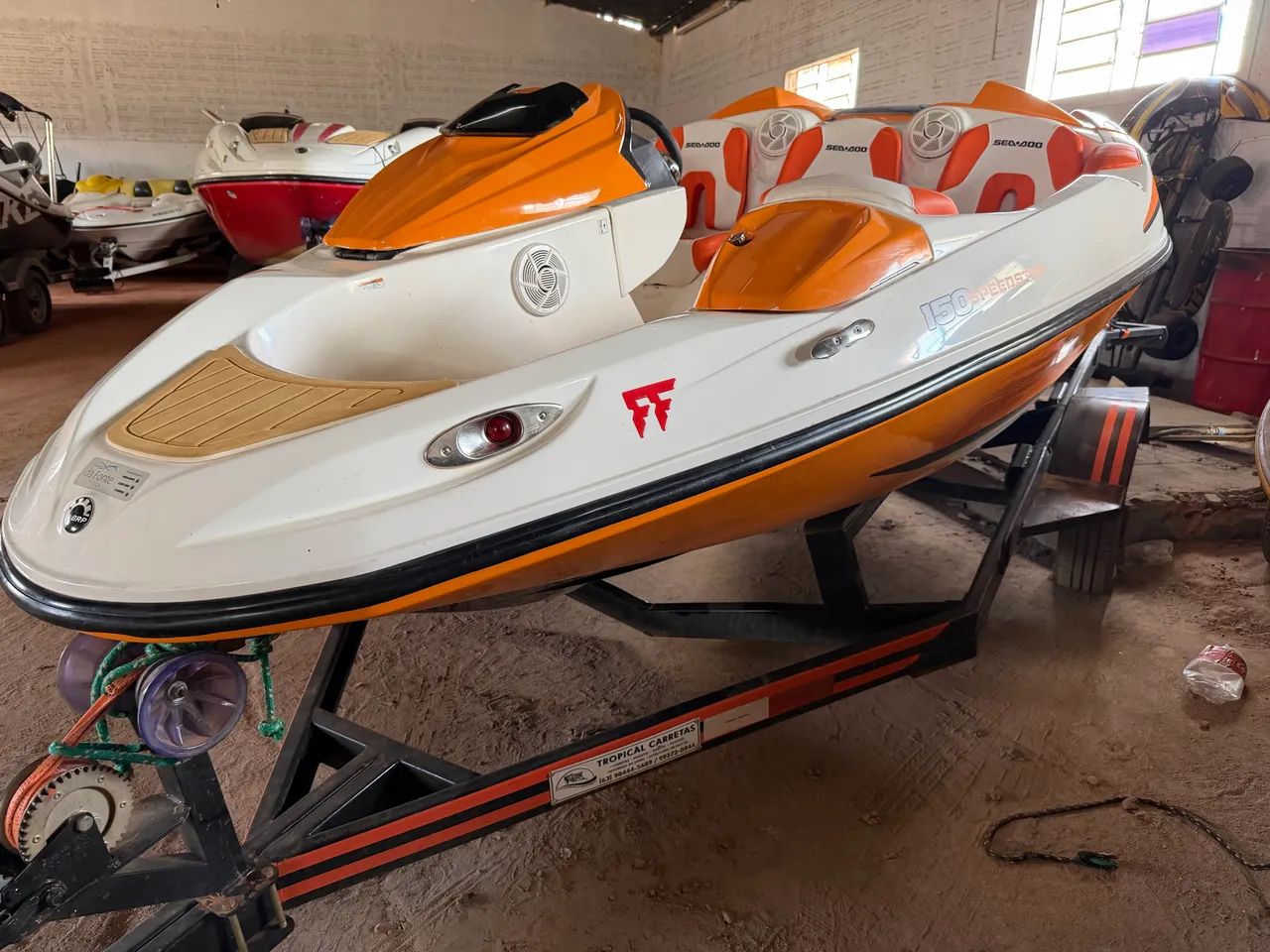 JET BOAT SEA DOO SPEEDSTER 150 ANO 2012 - Foto 5