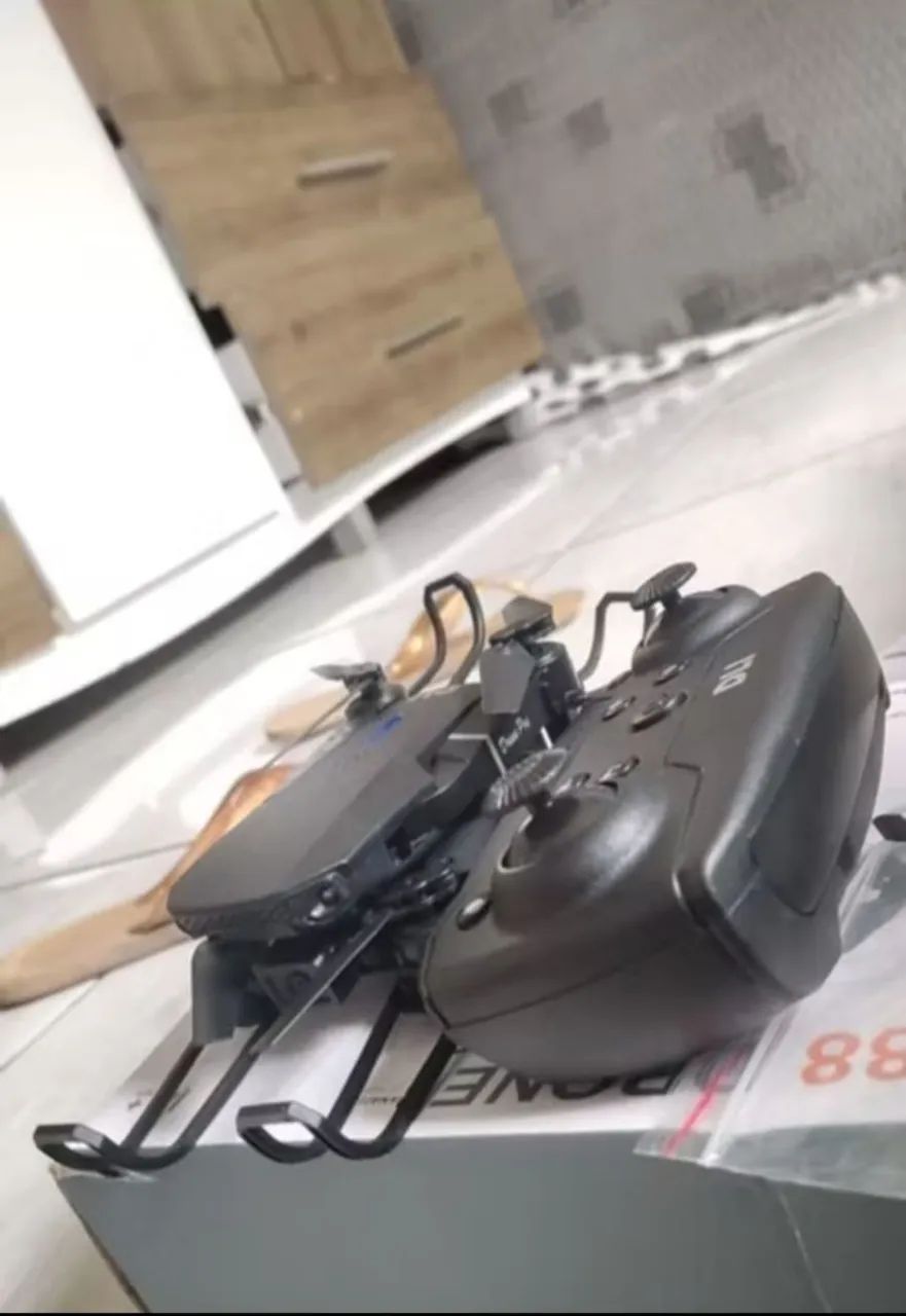 Drone E88 Dual câmera 4k com 1bateria wifi(PRETO NOVO) - Foto 3