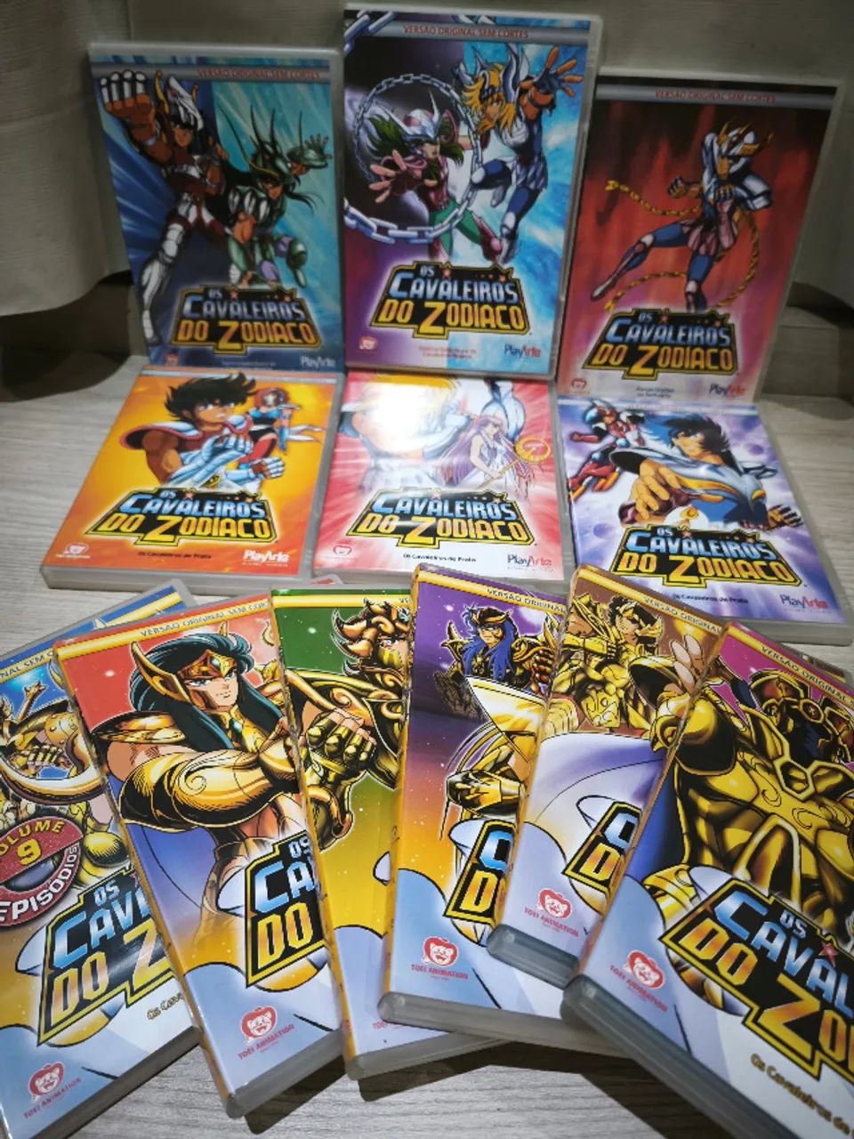 Coleção DVD's - Cavaleiros do Zodíaco (Completa!) - DVD, Blu-Ray e Coleção DVD's - Cavaleiros do Zodíaco (Completa!) - DVD, Blu-Ray e