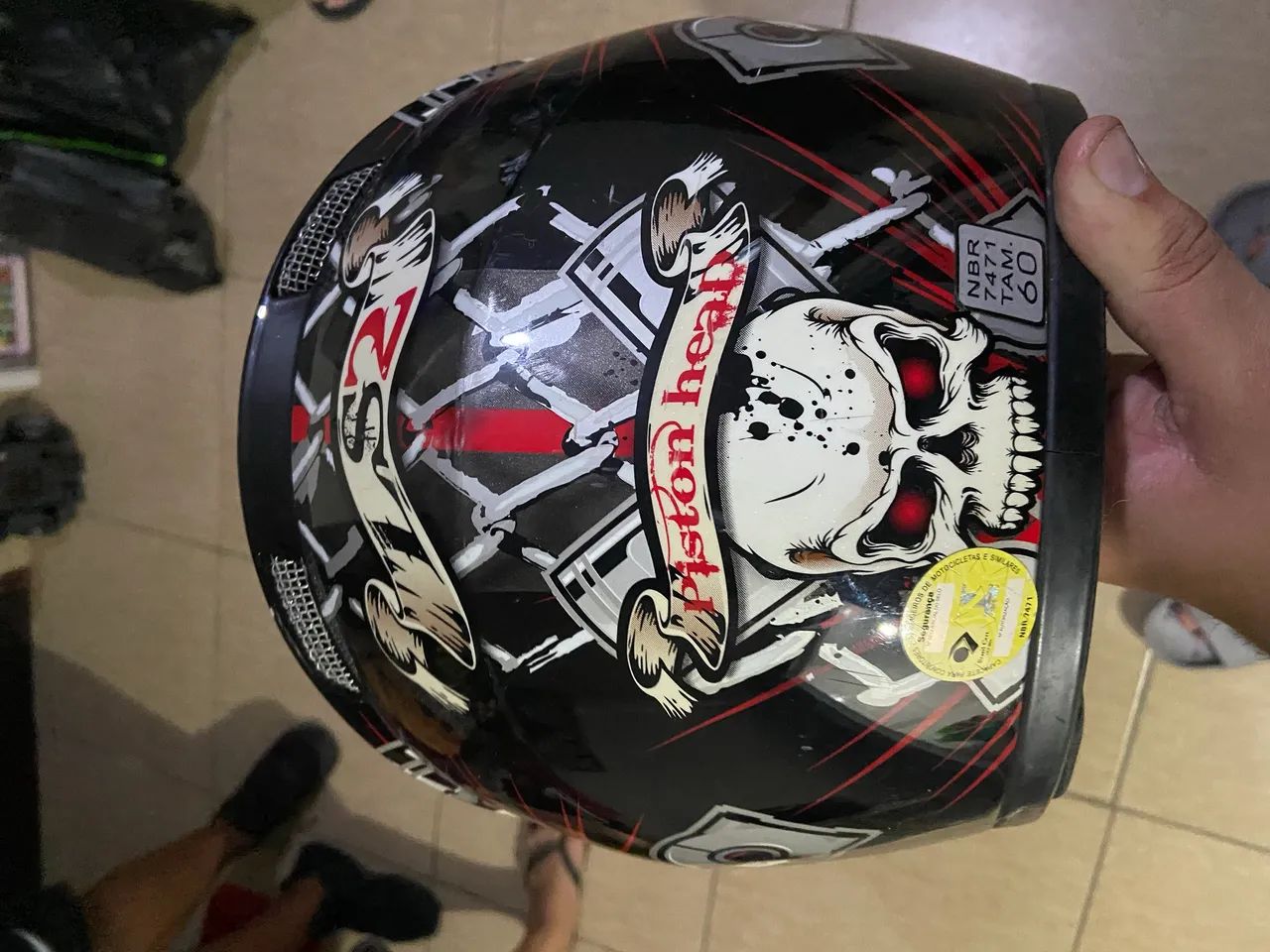 Capacete LS2 original seme novo  - Foto 2