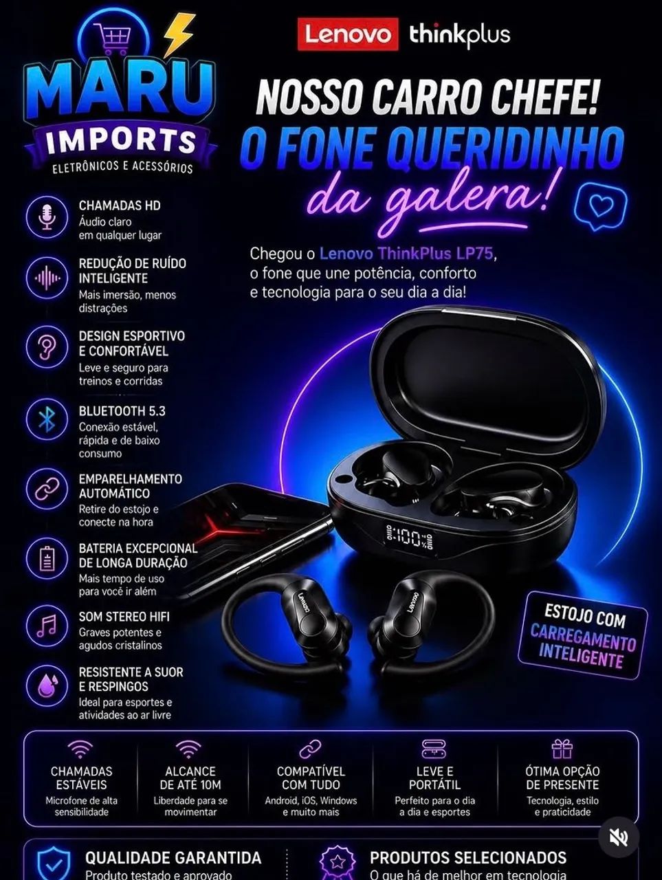 Vendo Fone LP75 Lenovo