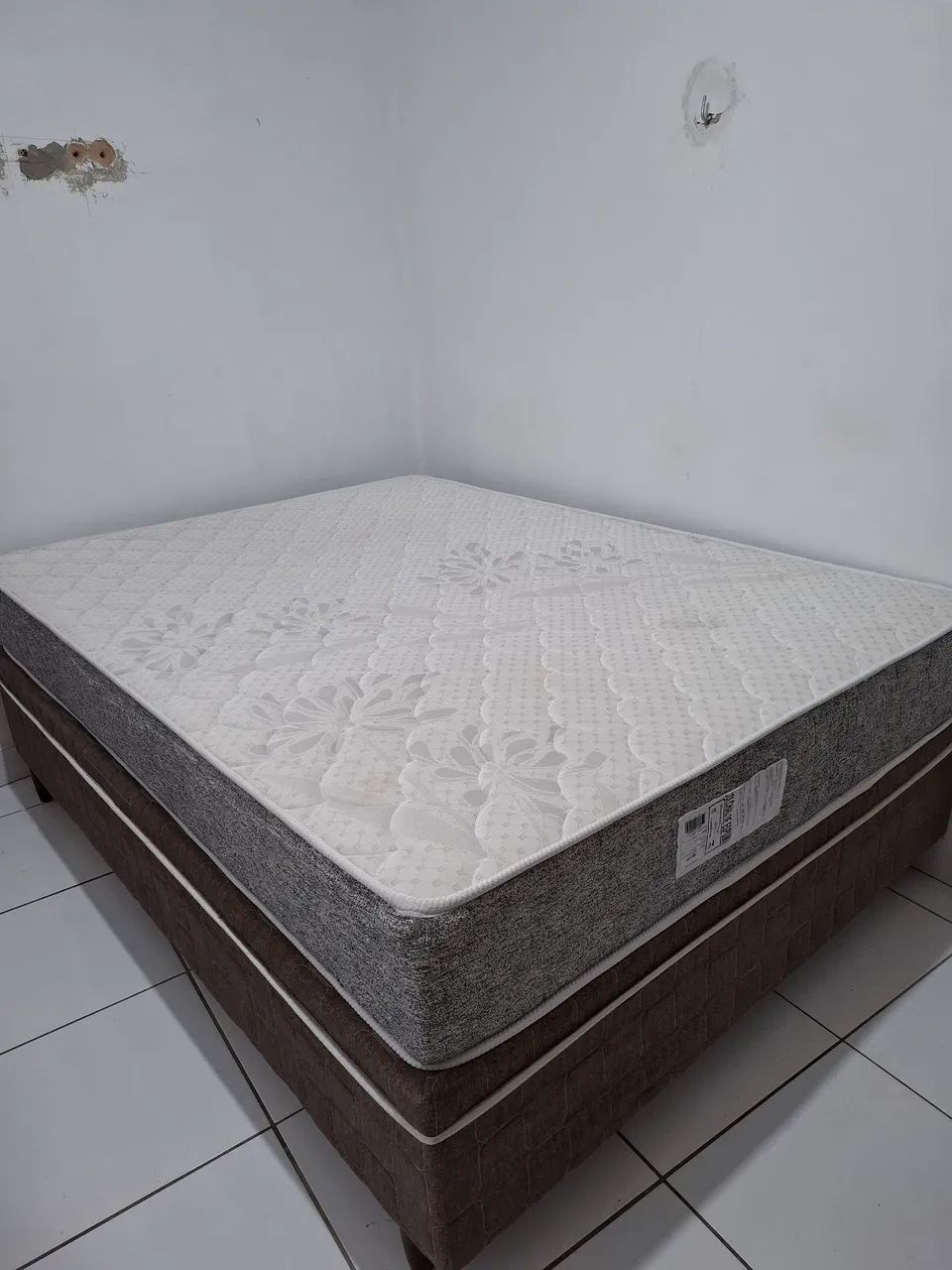 Ums cama  box de casal com o colchão  D65 deme novo - Foto 3