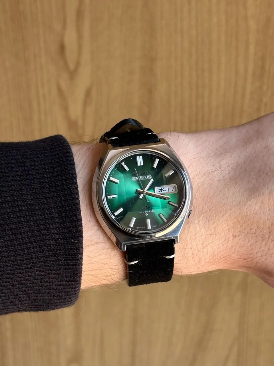 Relógio Seiko 5 Actus SS 6109-8930T - Foto 5