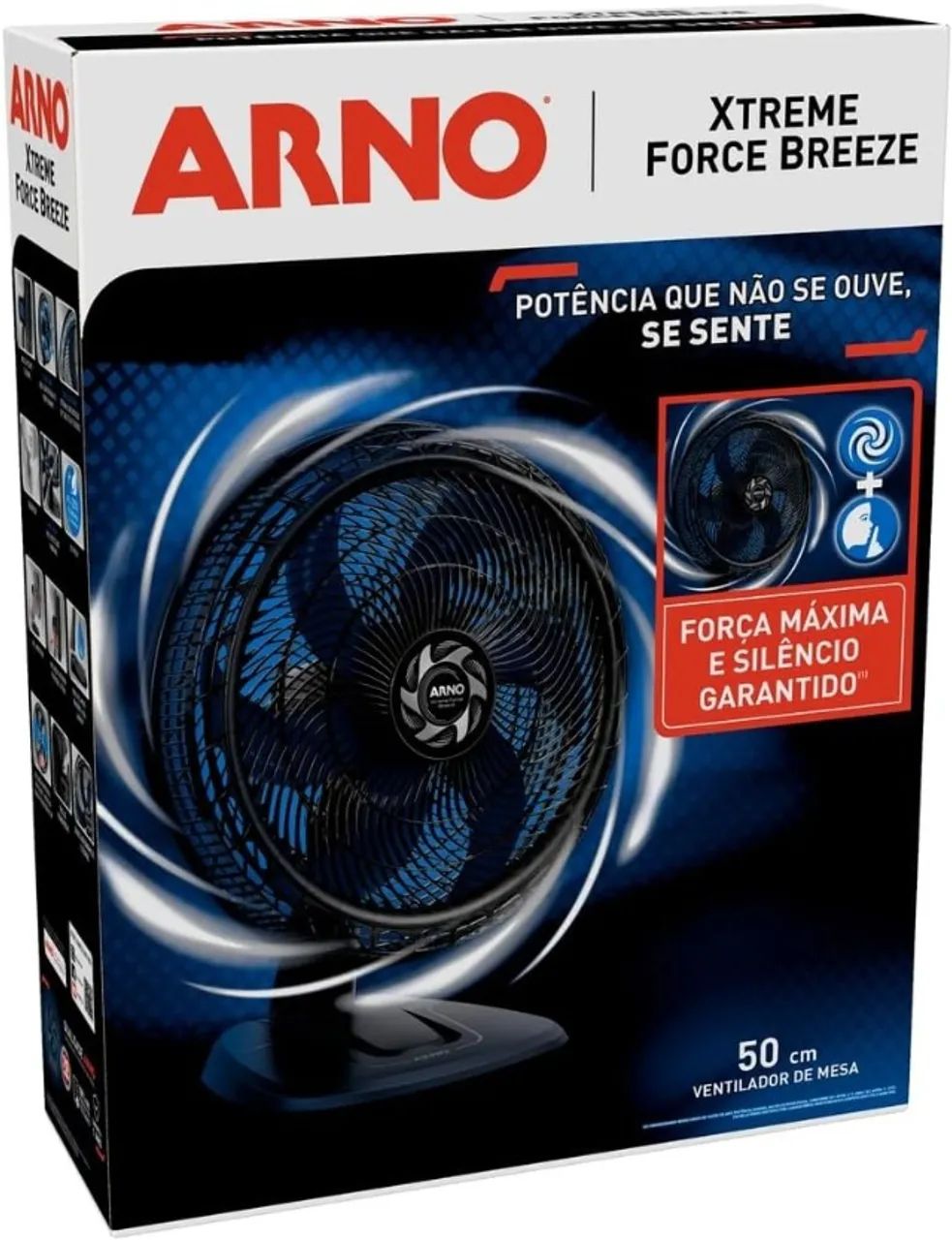 ventilador arno xtreme force breeze 220v modelo: vb50 - Foto 2