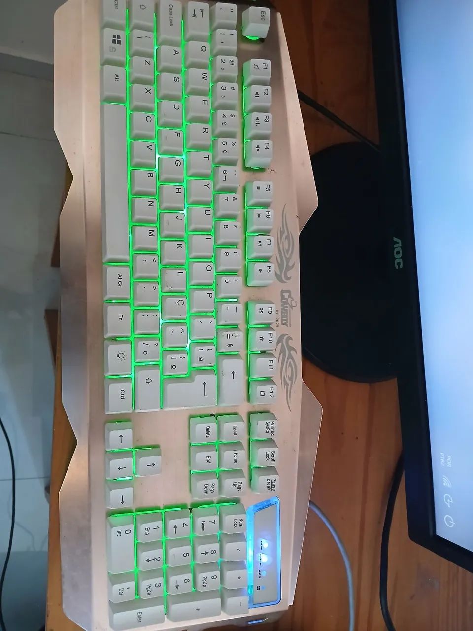 Vendo teclado mecânico e mouse! R$150,00 - Foto 4
