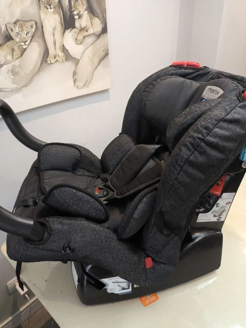 Cadeirinha de bebê para auto Burigotto Matrix Evolution 0 a 25 kg - Foto 4