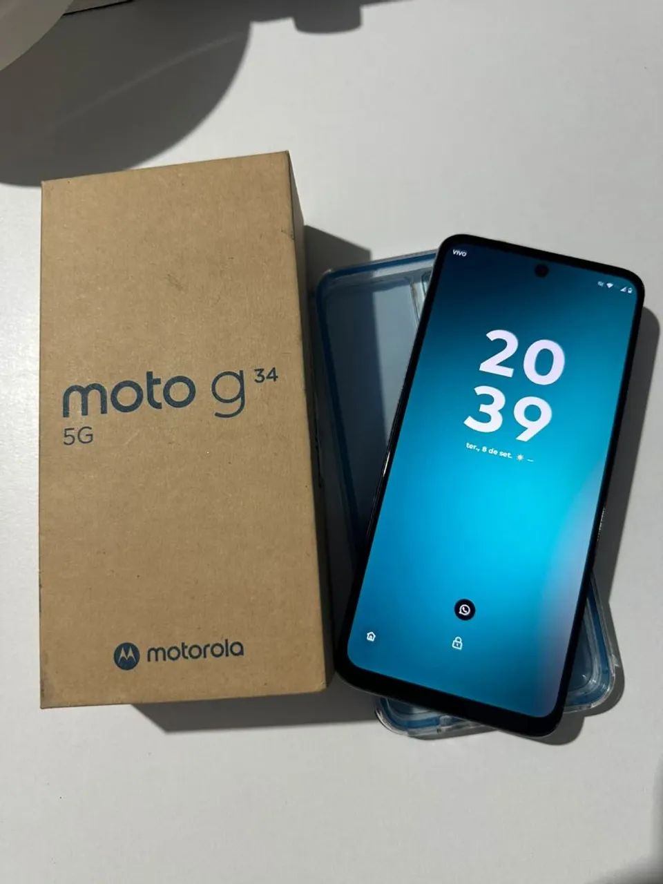 Moto g34 semi novo - Foto 2