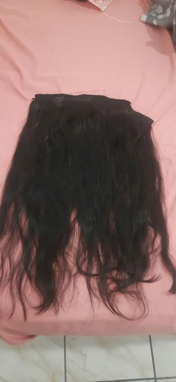 Aplique cabelo humano 