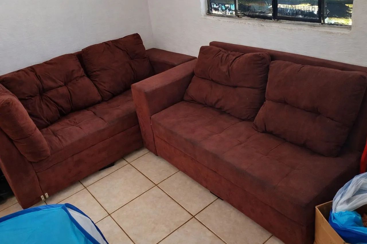 Sofa de veludo 