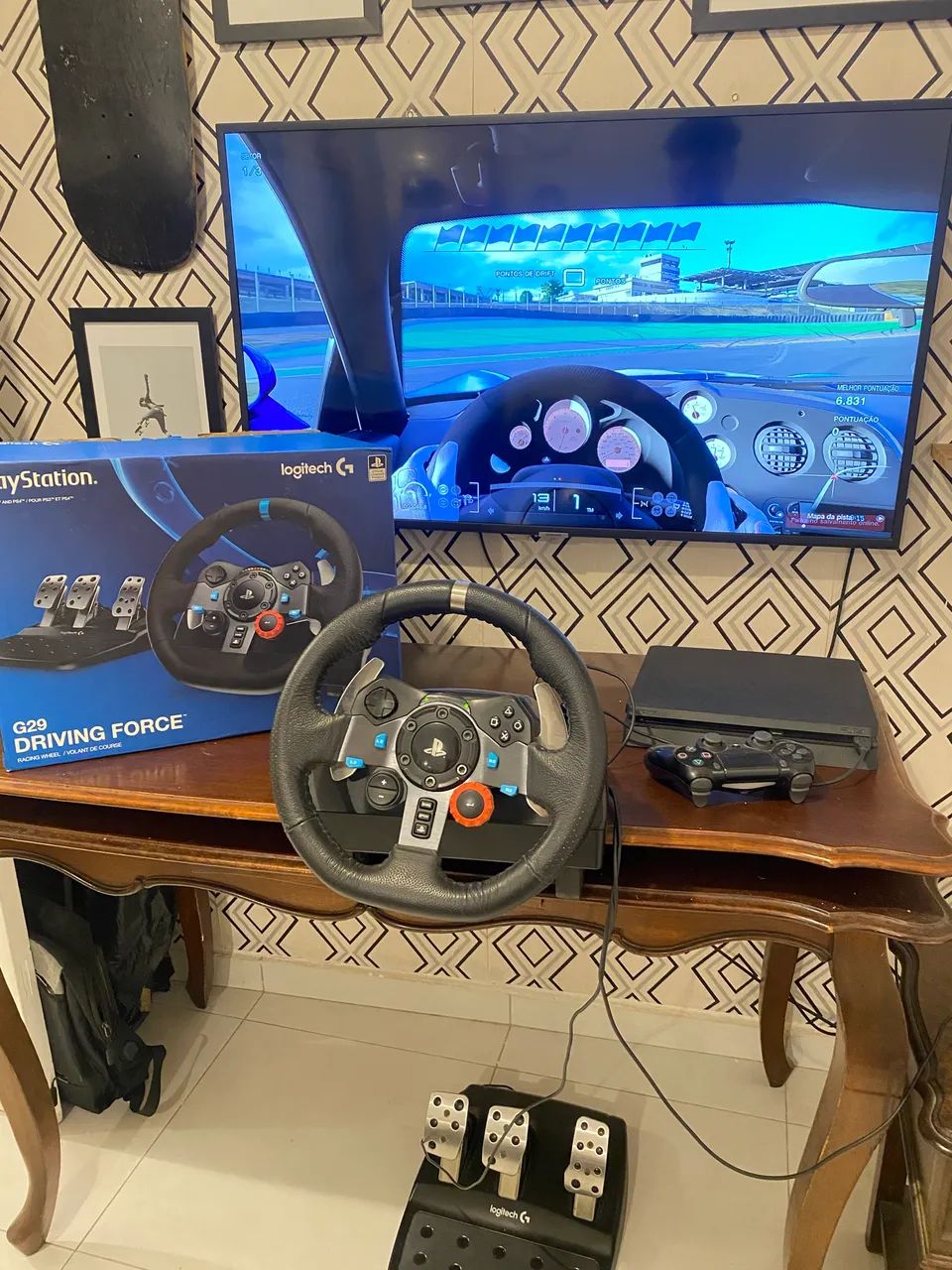 Volante G29 - PS4 | PS5 - Foto 2