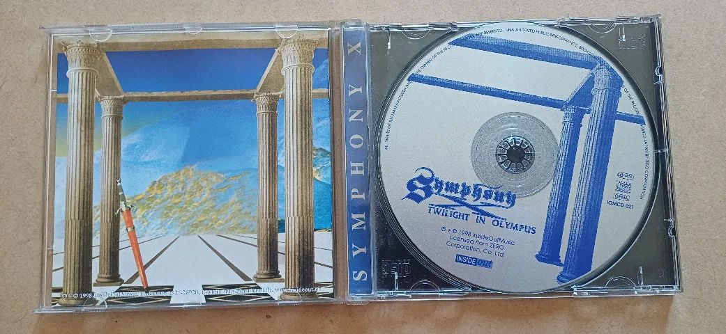 Cd Symphony X - Twilight in Olympus - Foto 2