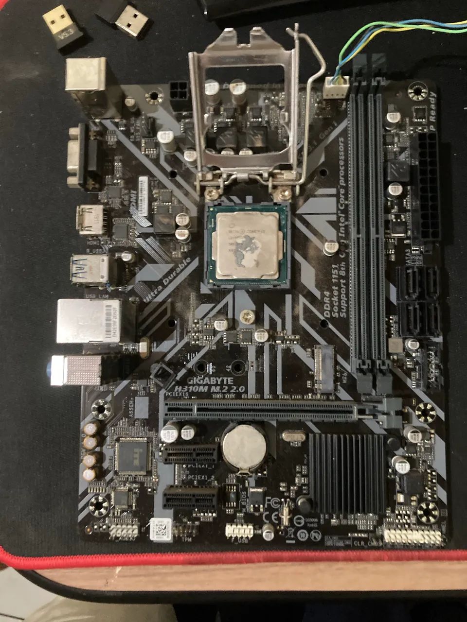 Kit upgrade H310m 2.0 gigabyte + i39100F