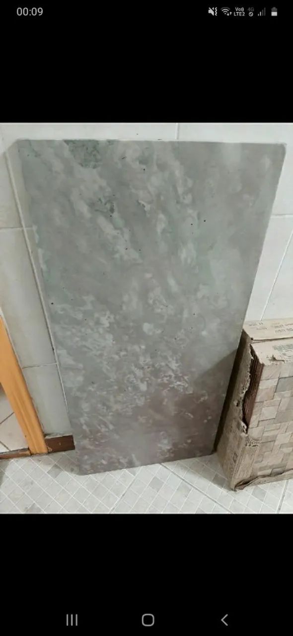 Mármore Original cinza e rosa mesclada antiguidades 