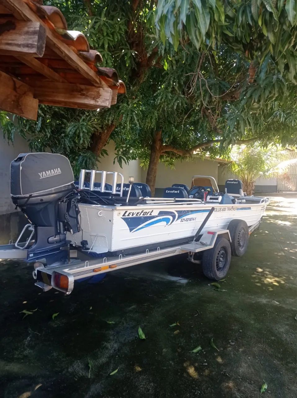 Lancha levfort apolus 600 (270 horas de uso) motor 60hp - Foto 10