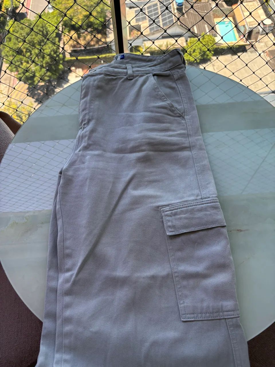 Calça cargo verde claro - Foto 5