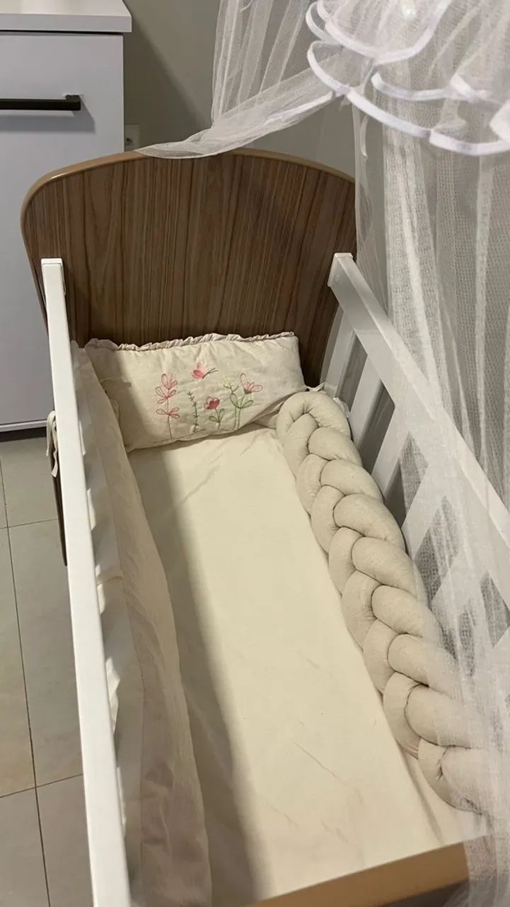 Vendo mini berço novíssimo  - Foto 4