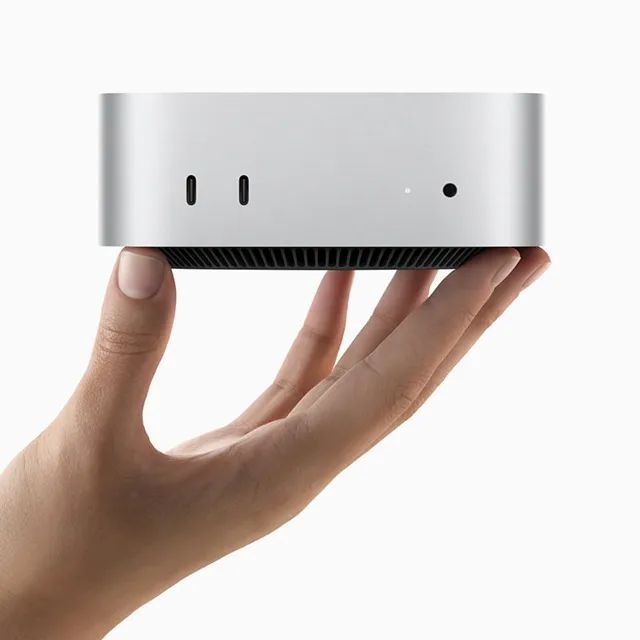 Case de Alumínio para Mac Mini M4 / M4 Pro, Suporte Vertical - Foto 4
