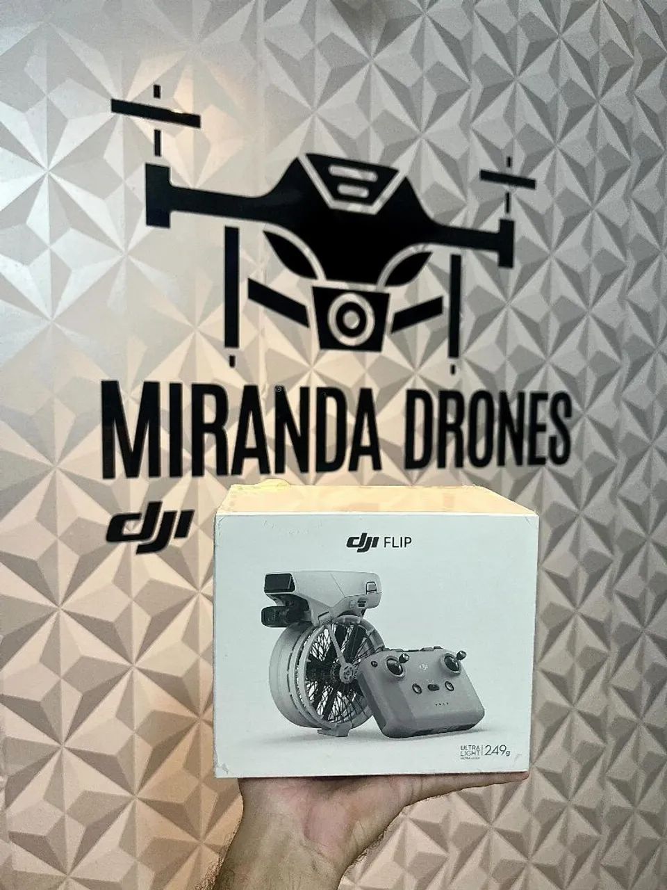 DRONE DJI FLIP STANDARD (SEM TELA) LACRADO PRONTA ENTREGA. 