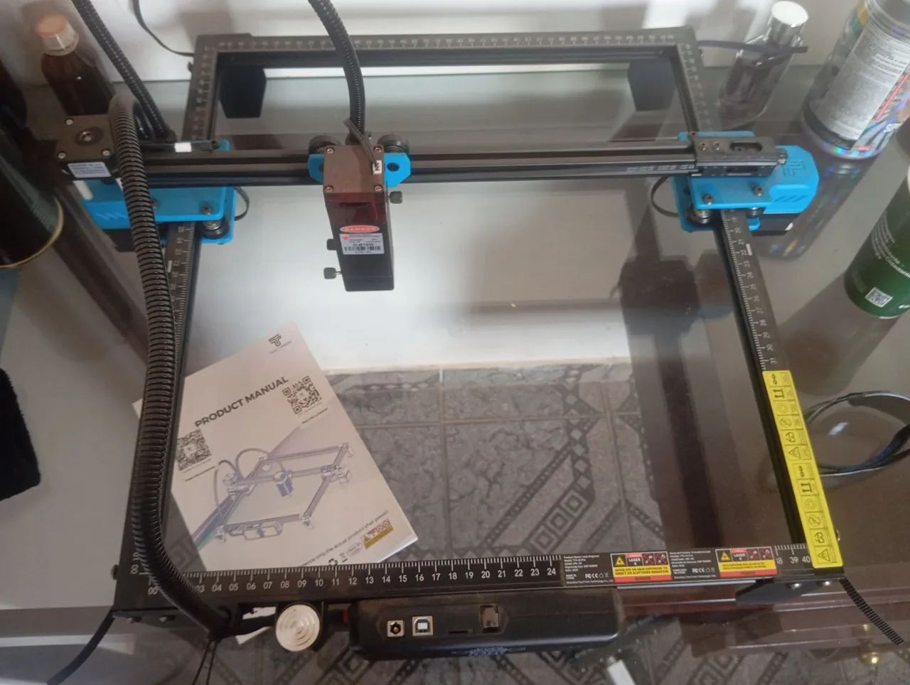 Máquina de gravar a leiser tts10 pro - Foto 3