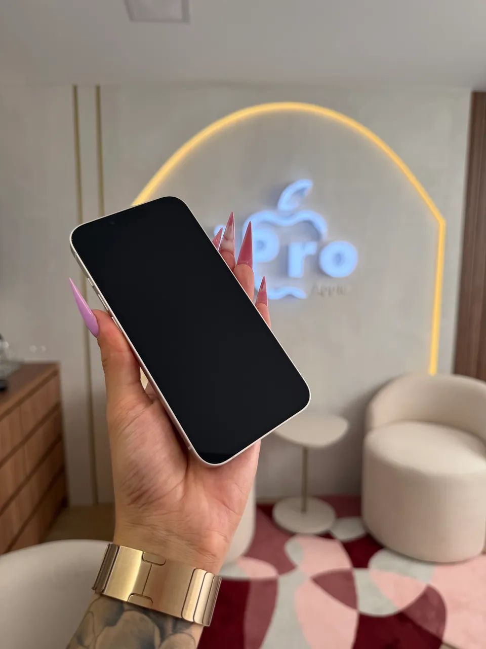 iPhone 14 256GB Branco IMPECÁVEL  - Foto 4