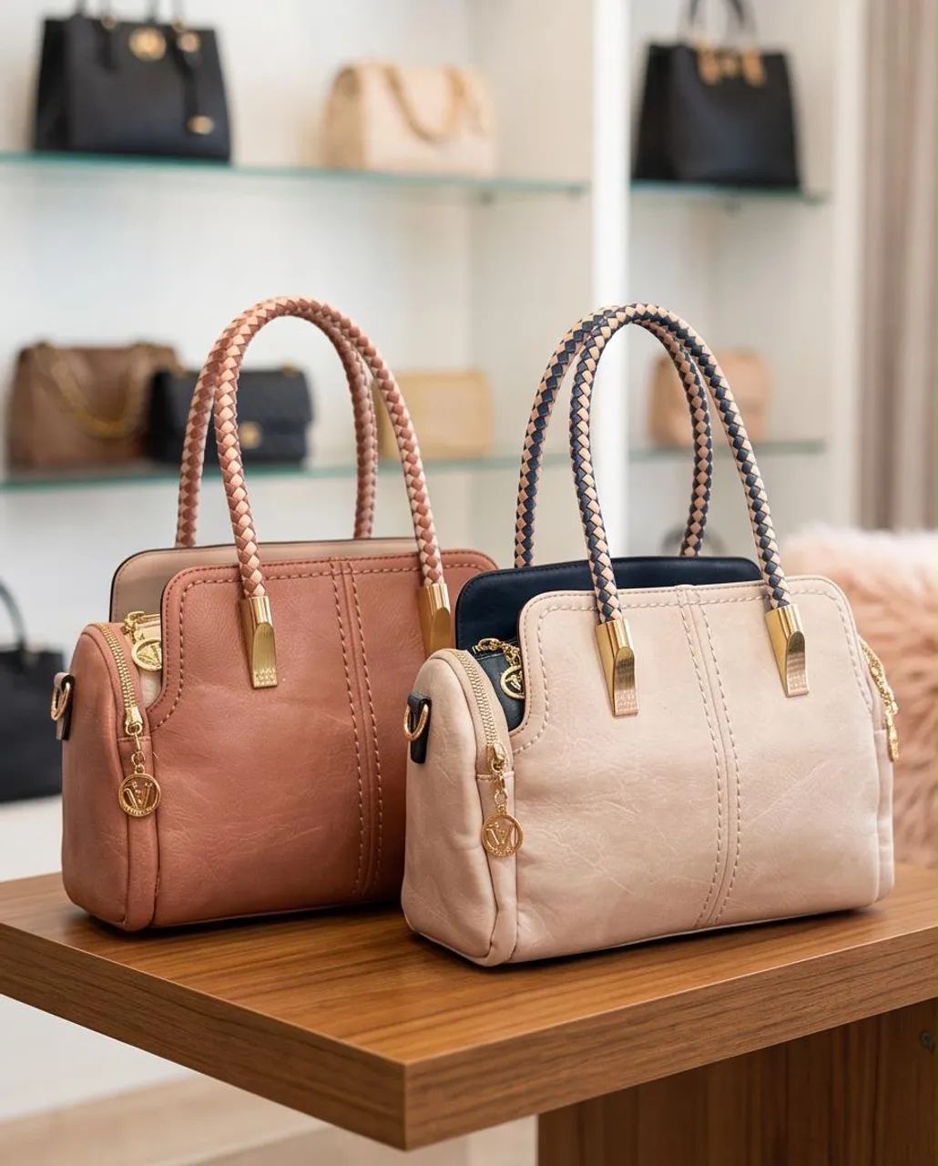BOLSA GLOW COURO P  - Foto 4