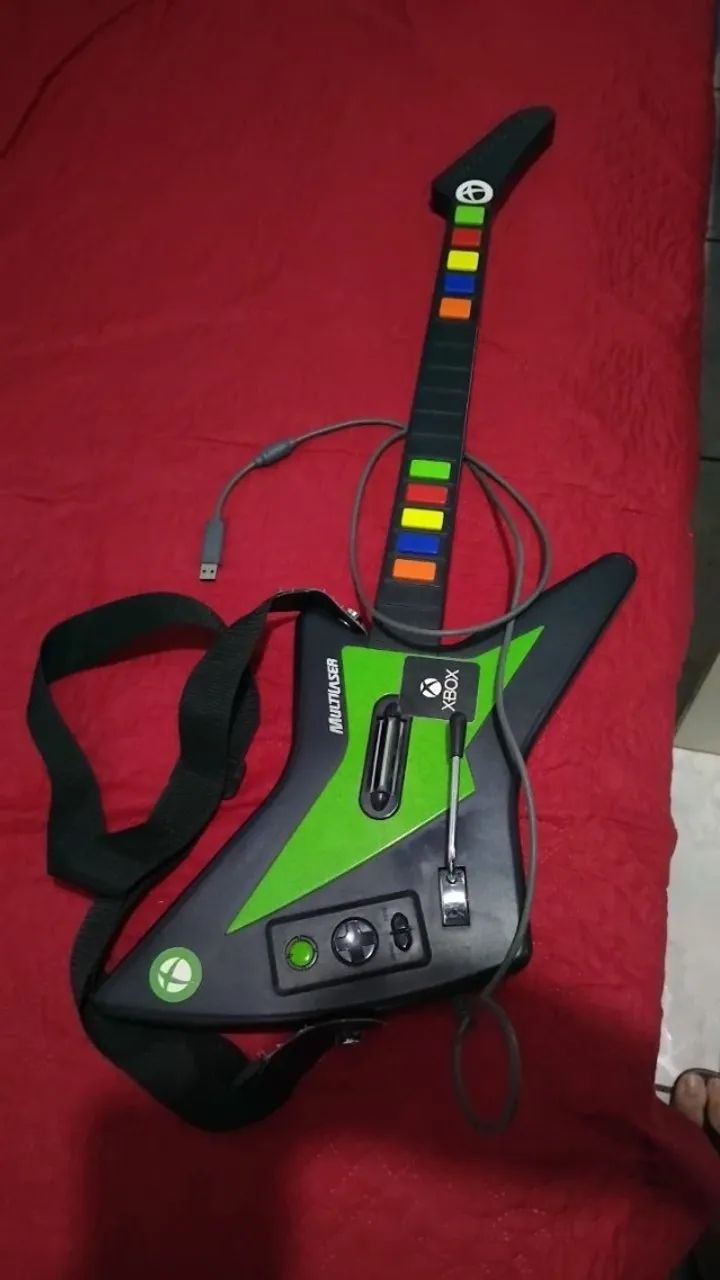 Guitarra Xbox 360 e PC Multilaser X-Guitar 