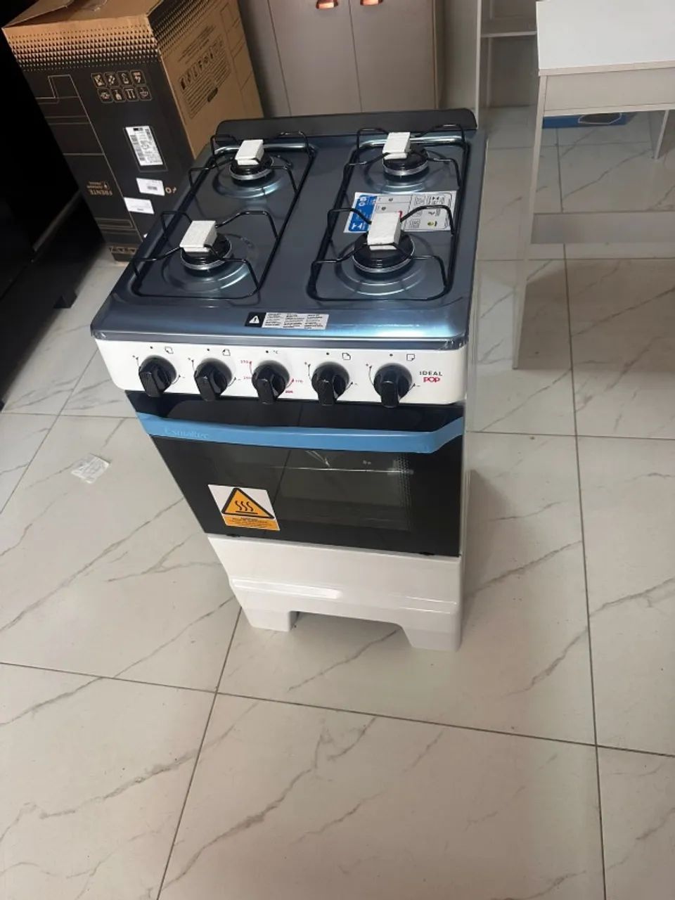 fogao 4 bocas emaltec