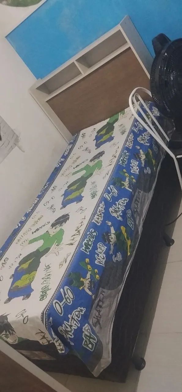 Vende-se cama box solteirão+ colchão  - Foto 5