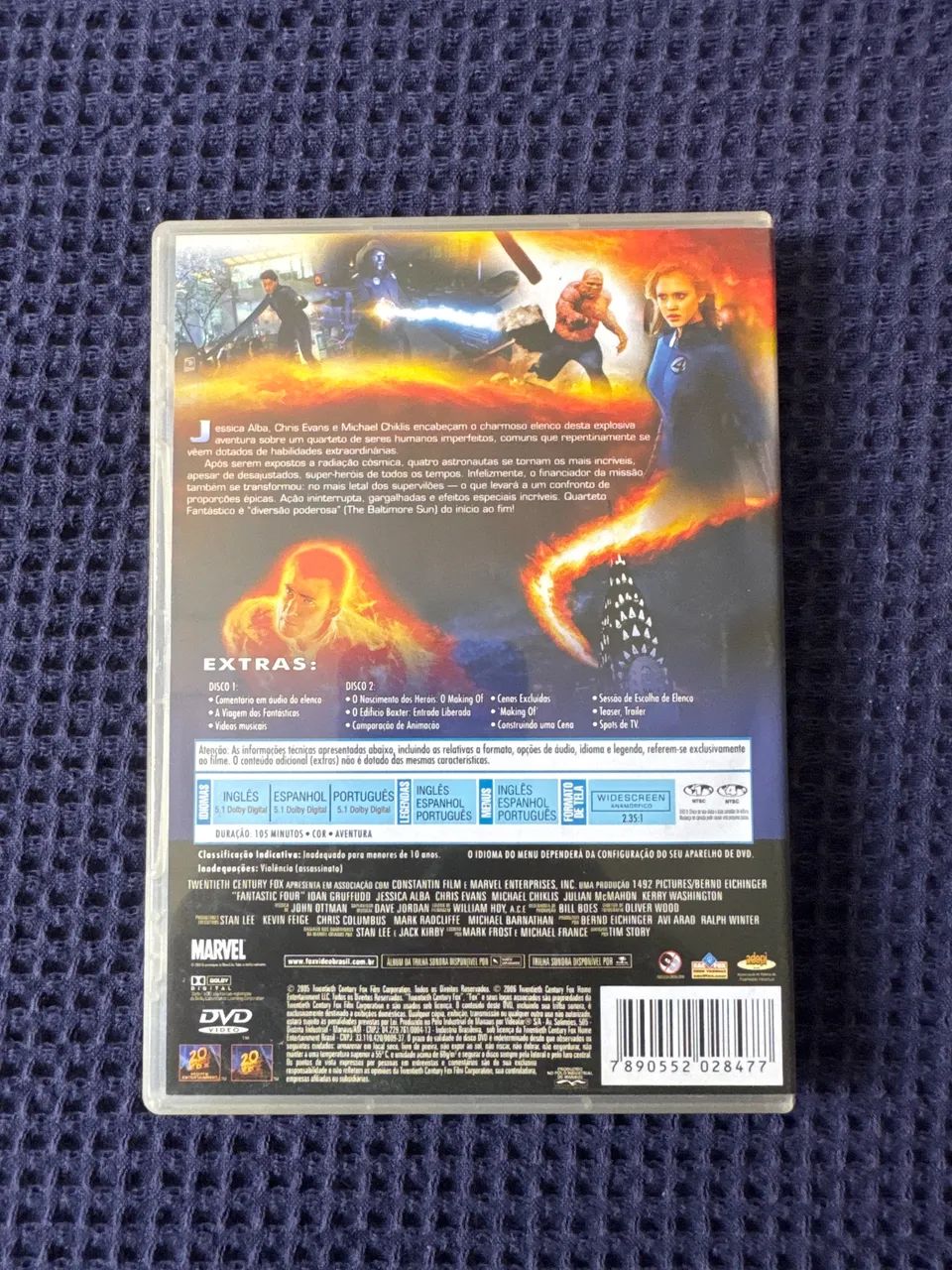 DVD DUPLO QUARTETO FANTÁSTICO - Foto 2