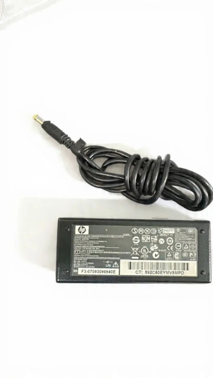 FONTE HP 18,5V BICO FINO - Foto 2
