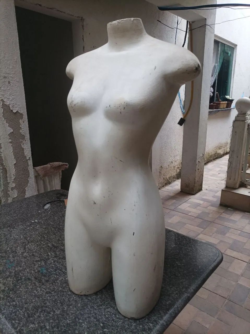 Manequim feminino. Altura: 80cm. - Foto 4
