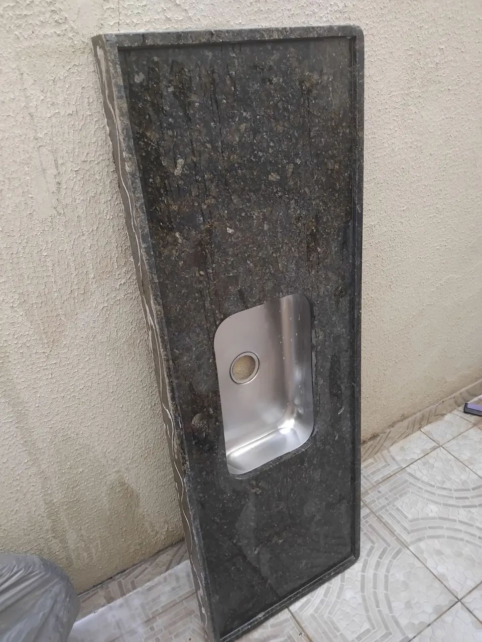 Pia de cozinha, verde Ubatuba 