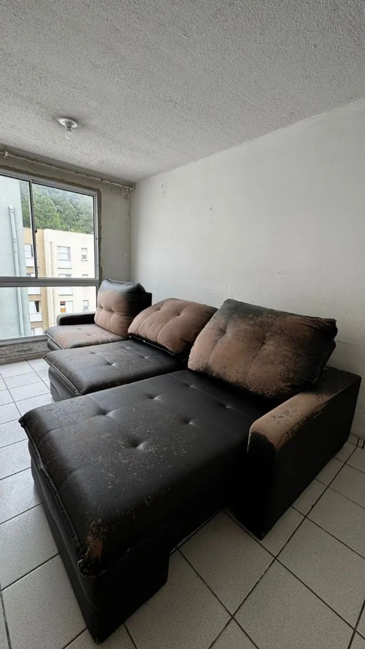 Sofá cama de3, 20cm de comprimento 