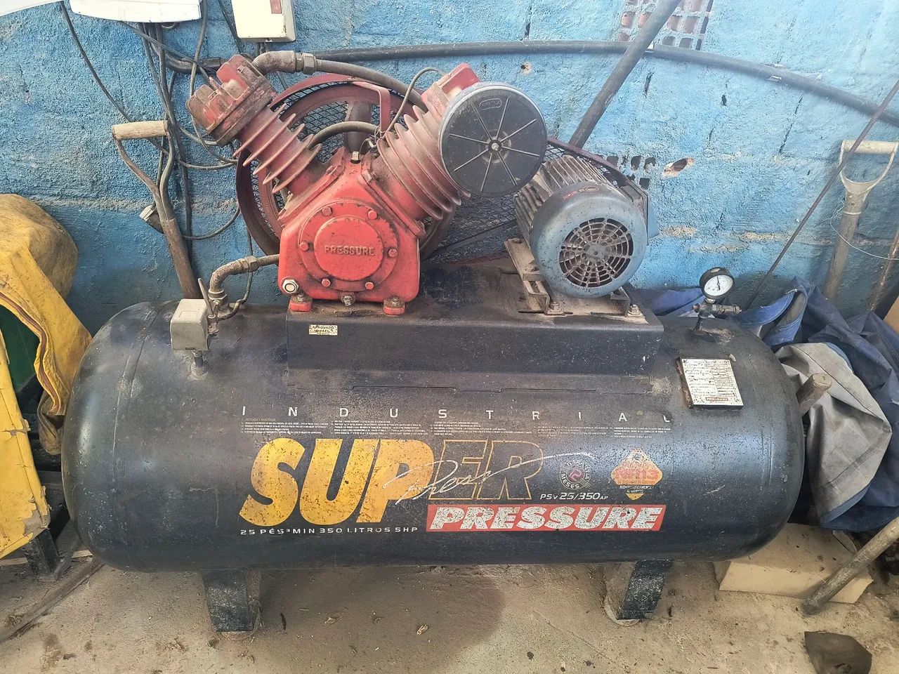 Compressor de ar industrial 