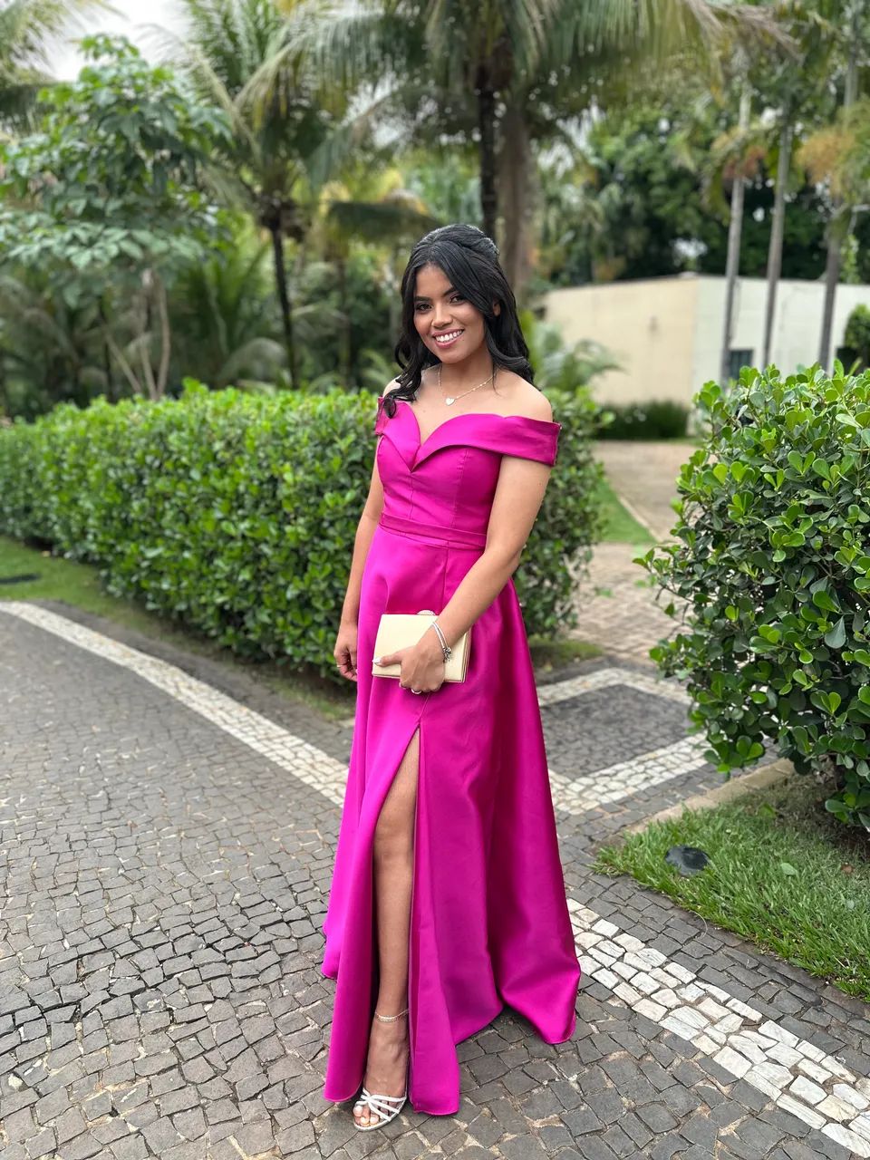 Vestido fúcsia  - Foto 3