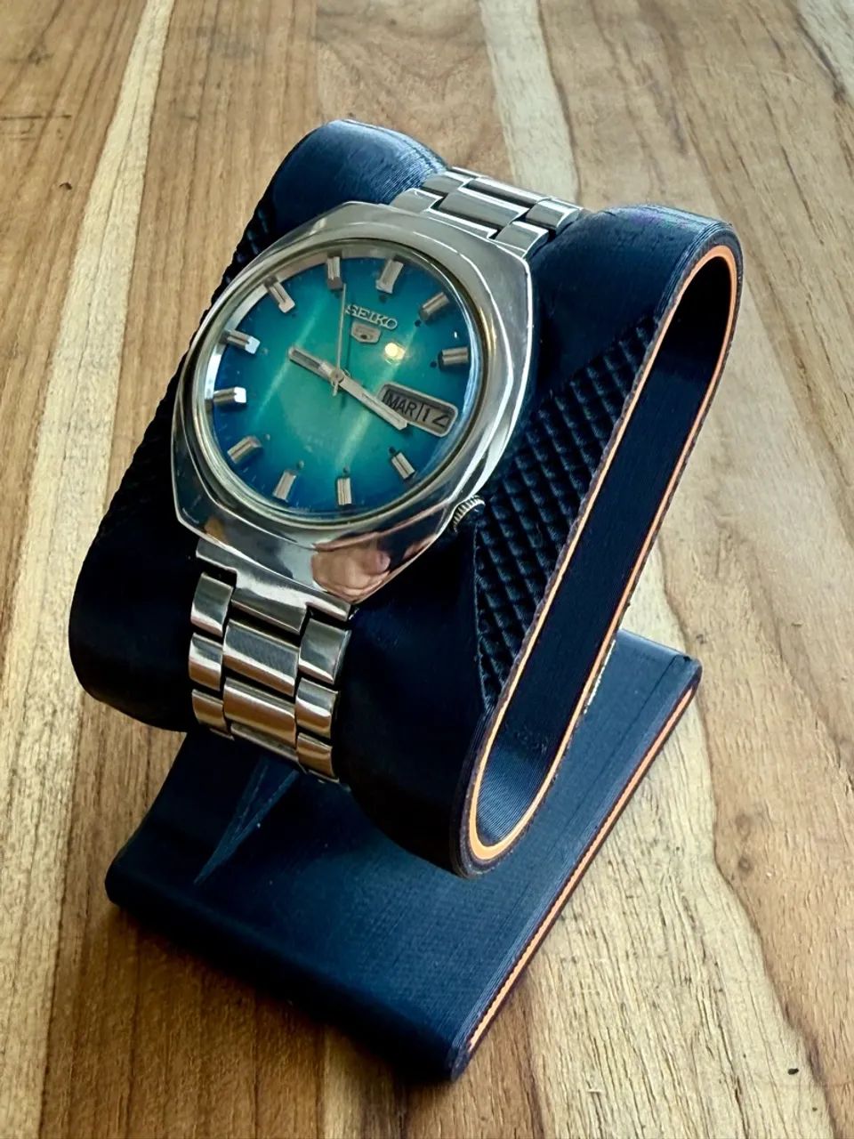 Relógio Seiko Blue Sunburst * - 1970 - Foto 2