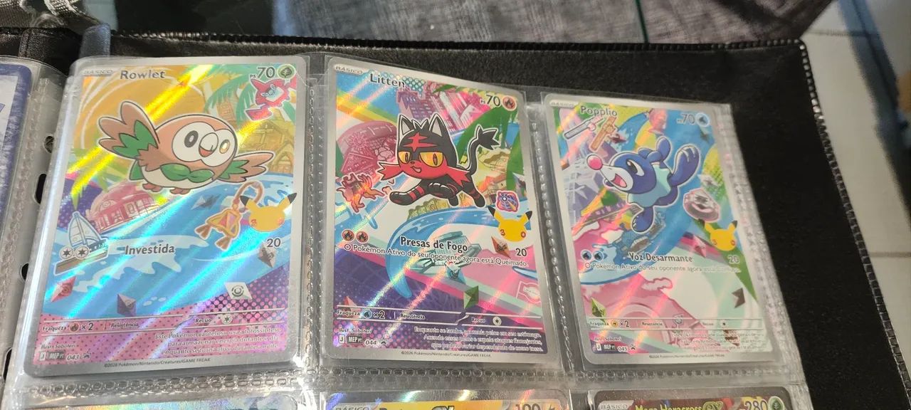 Carta pokémon R$: 120,00  *