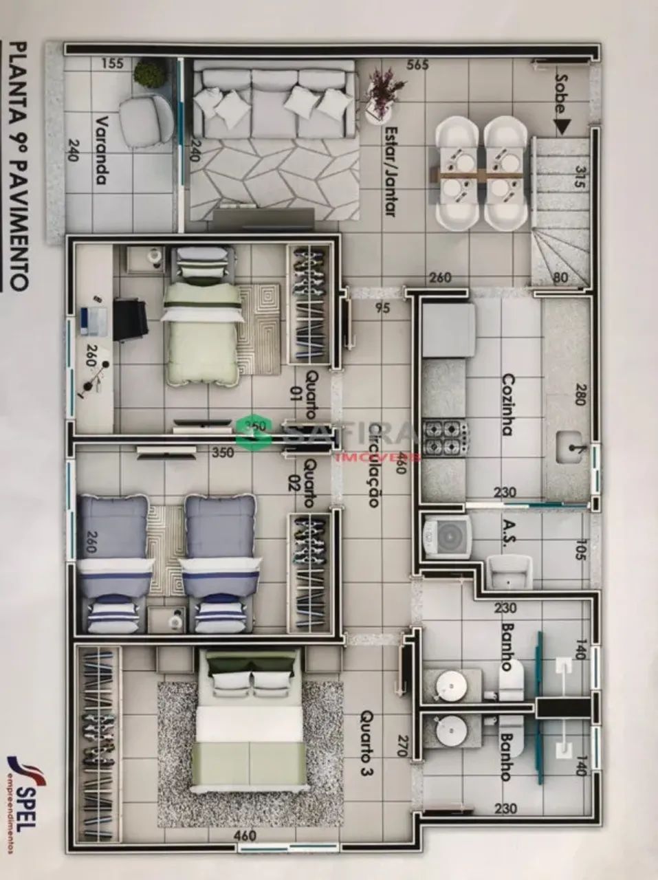 Cobertura com 3 quartos à venda em Belo Horizonte - Foto 3