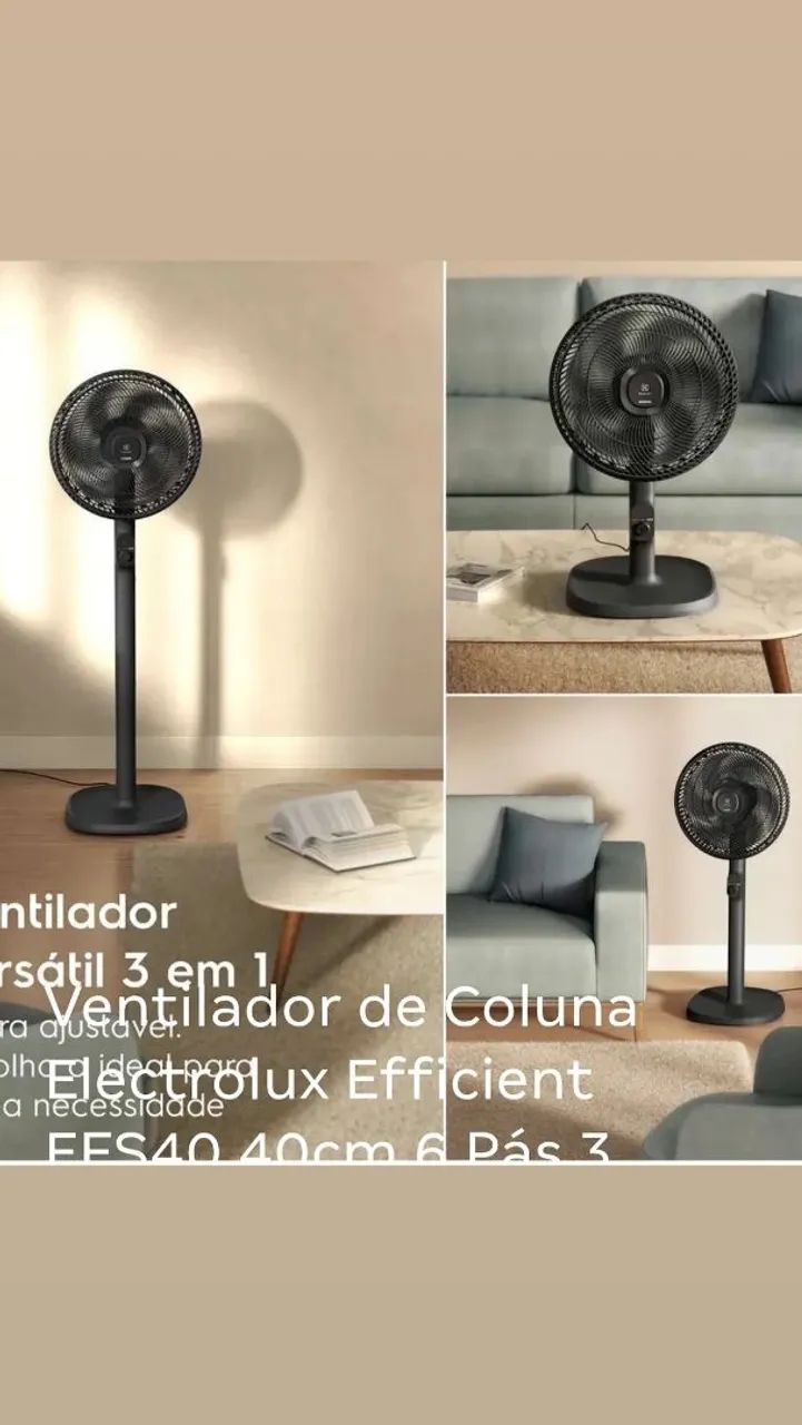 Ventilador de coluna eletroluz - Foto 2