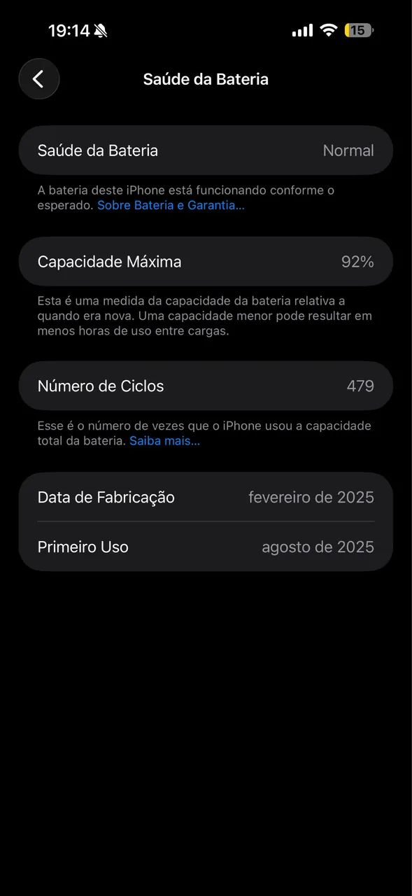 IPHONE 16 PRO MAX - 256 - PRETO - 92 % - Foto 2