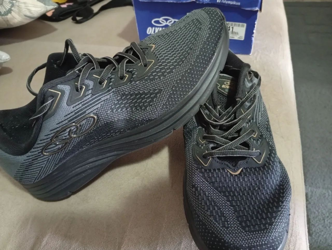 Tênis Olympikus Cinza Chumbo - Foto 3
